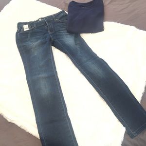 7 for all Mankind boys size 8 jeans. Never worn